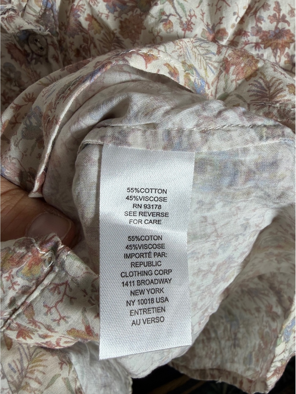 Joie Ruched Blouse - Picture 4 of 6